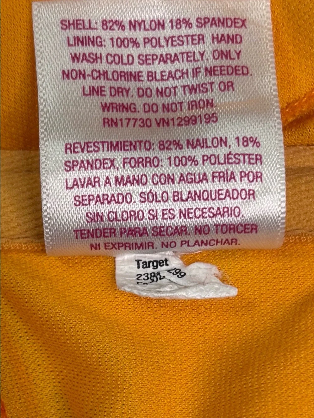 Xhilaration Floral Tie-Front Bikini Top in Bright Multicolor Sz M